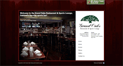 Desktop Screenshot of grandoaksrestaurant.com